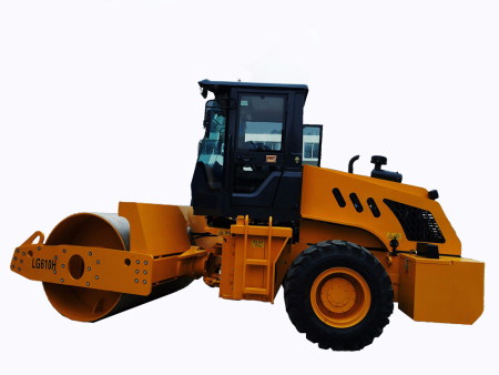 LG610H單鋼輪振動單驅全液壓壓路機_10噸壓路機